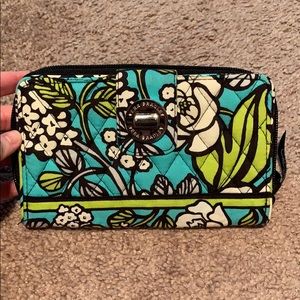 Vera Bradley turn lock wallet